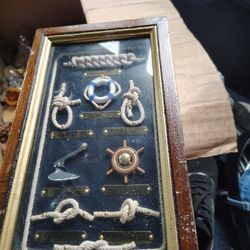 nautical shadow box