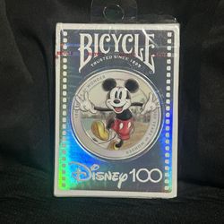 BICYCLE Disney 100th Anniversary Playing Cards Limited Edition 
