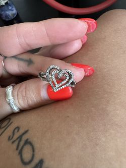 Diamond Heart Ring