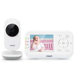2 FREE Baby Monitors In WALNUT