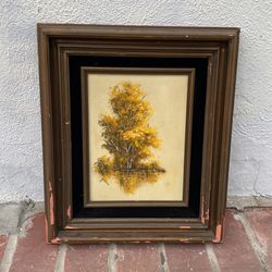 Yellow Tree Painting