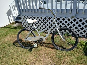 24 inch beach cruiser bike ready to ride single speed with new chain