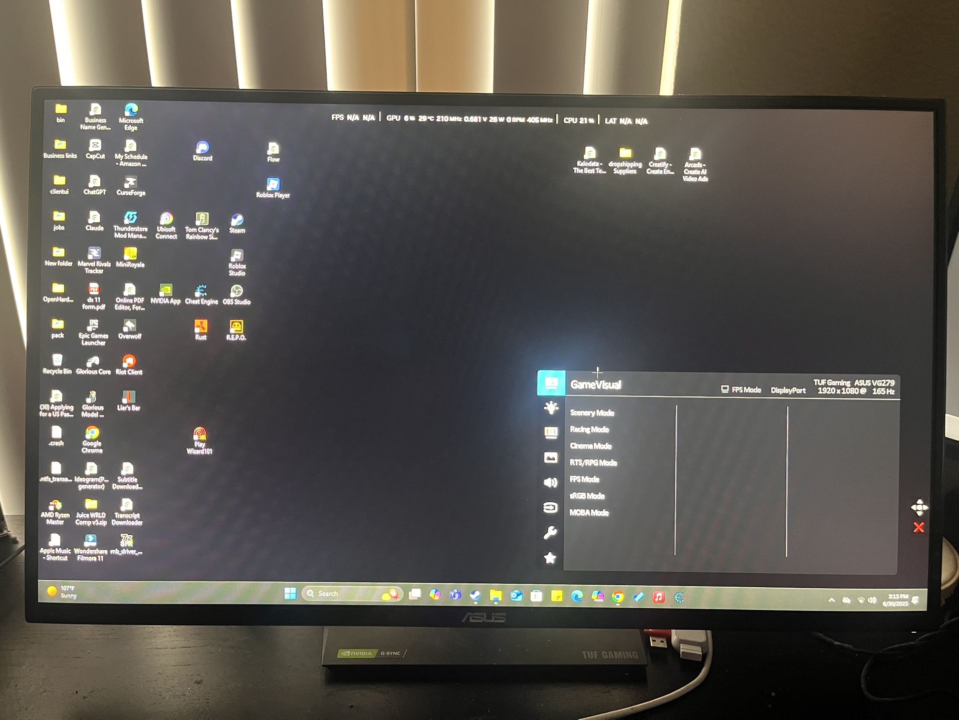 ASUS TUF Gaming Monitor