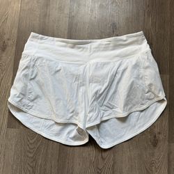 Lululemon white shorts