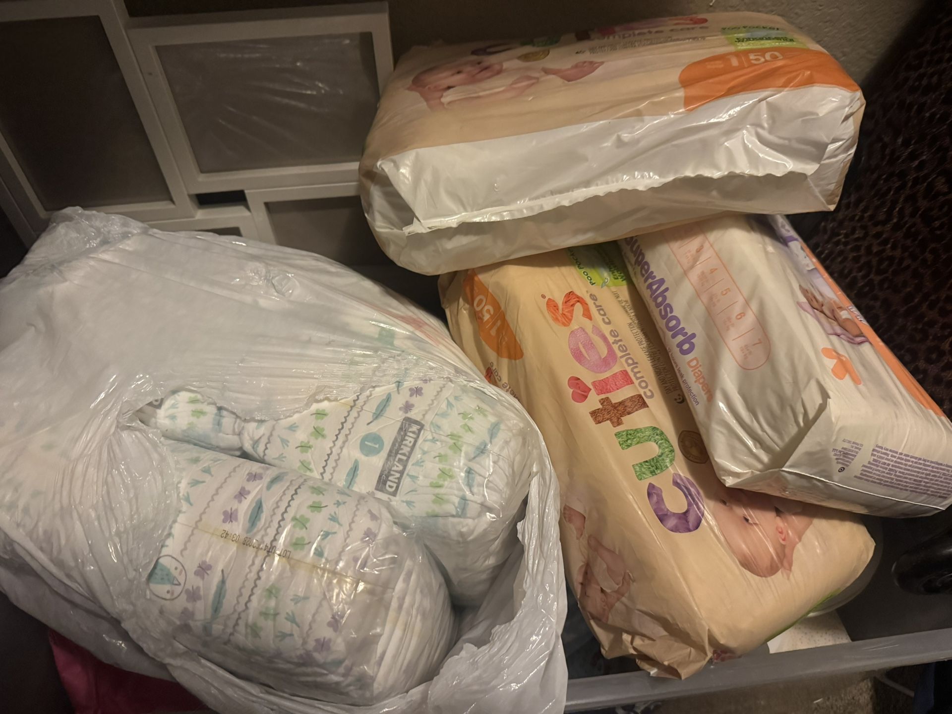 Size One Diapers (LOTs) 