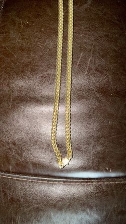 14 karat gold plated chain