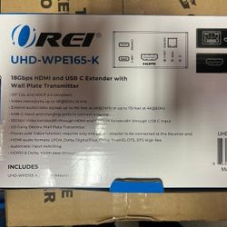 USB C And Hdmi extender With Transmitter OREI