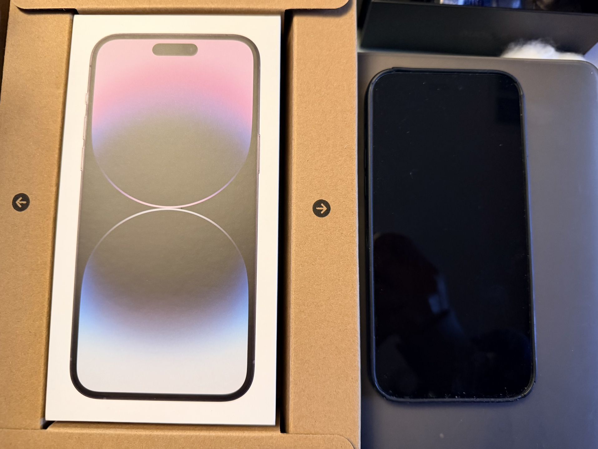 Apple iphone 14 Pro Max Deep Purple 512GB Unlocked Like New