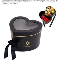 Valentines layered opening heart gift box 