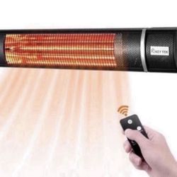 Wall-Mounted Patio Heater Electric Infrared Heater Indoor/Outdoor Heater Electric For Garage