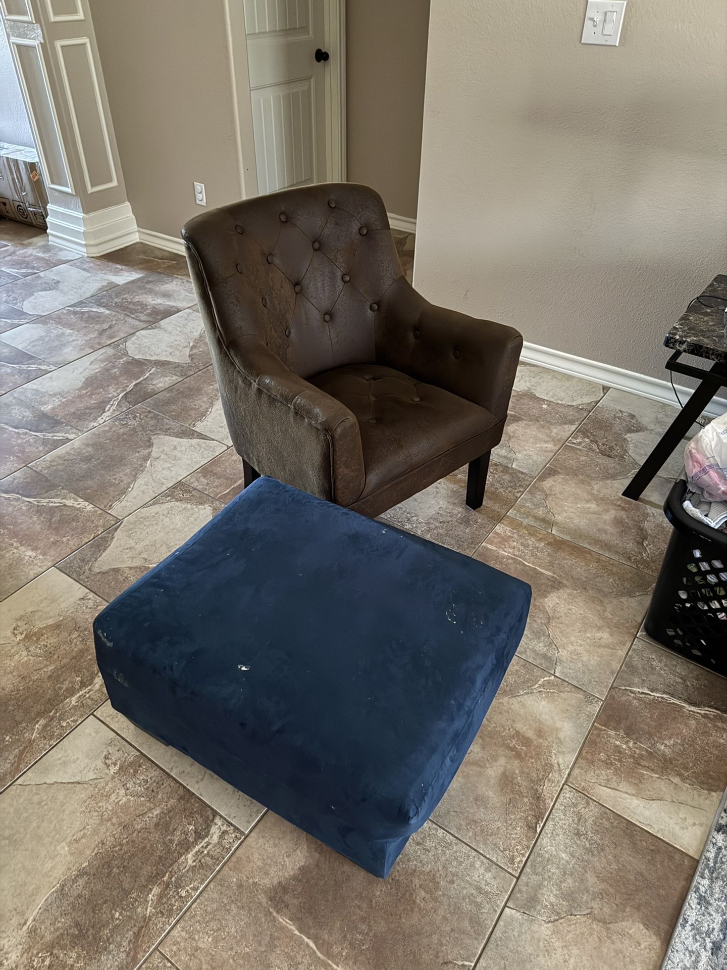 Couch, Chair and ottoman