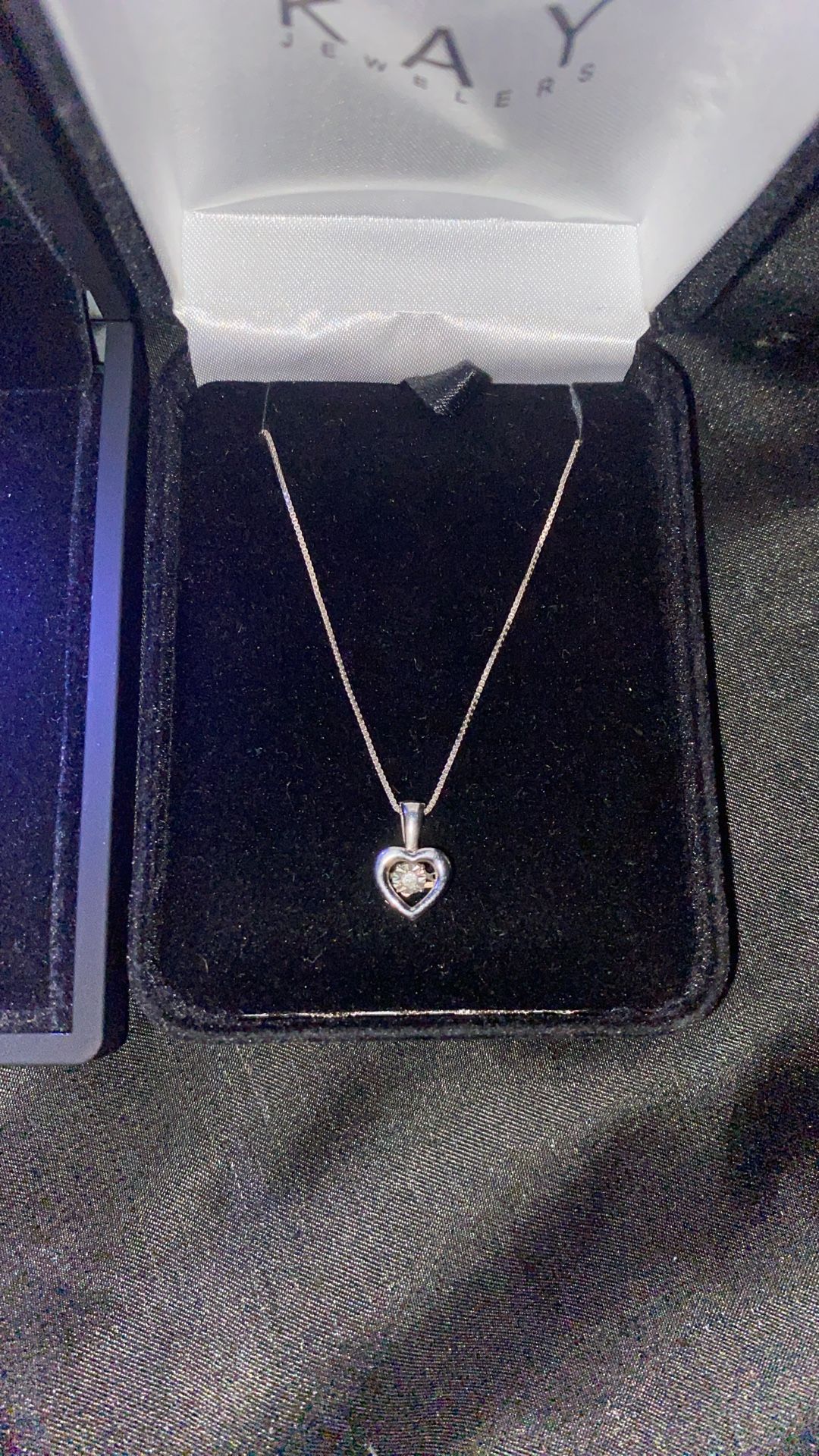 KAY Unstoppable Love Diamond Heart Necklace