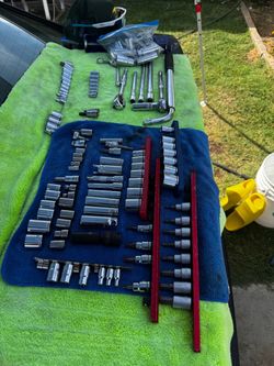 Large Mixed Socket Set with Extensions