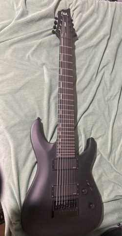 LTD H1008B Deluxe 8 string Guitar
