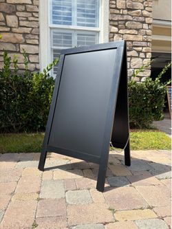 Brand new stand-up chalkboard