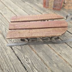 Prices Firm Decorative Snow Sleigh