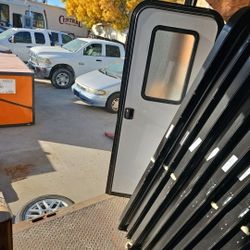 Rv Doors  Complete With Screen And Frame
