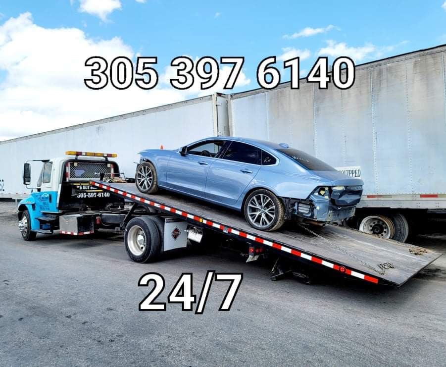 Grúa Flatbed Tow Truck