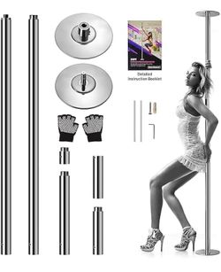 Black<SereneLife Professional Dancing Pole Mat - Durable, Foldable, Portable Protection for Pole Fitness and Dance Routines Suitable for Dance Beginne