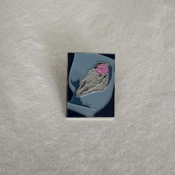 Georgia O’Keefe enamel pin