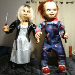 Chucky and Tiffany