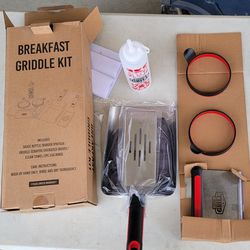 New Expert Grill 7 Piece Breakfast Griddle Kit - $15