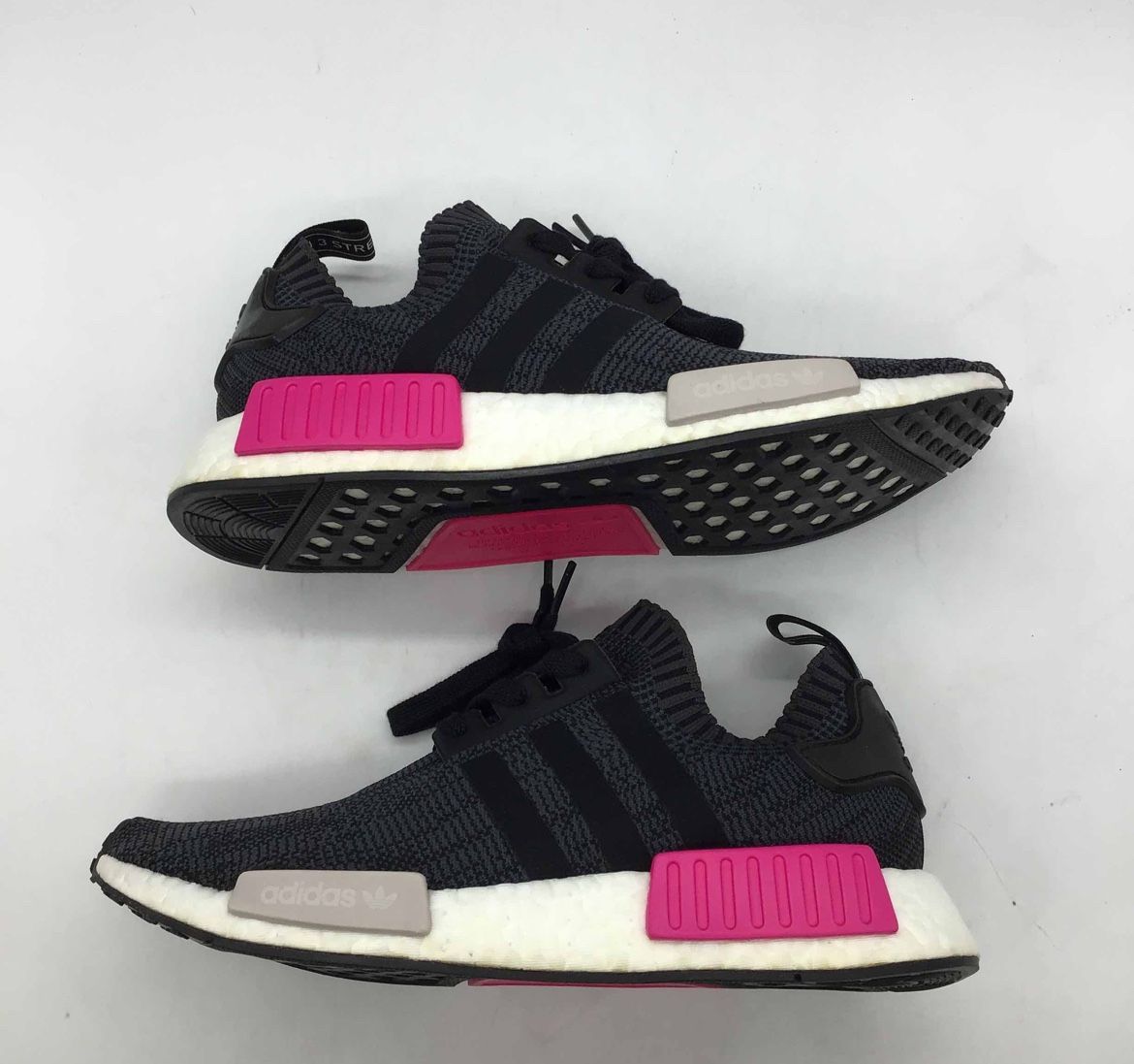 Adidas Nmd Black And Shock Pink New In Box Adidas Women's NMD R1
