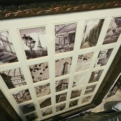 New Big Metal Frame Holds 4x6 Pictures 