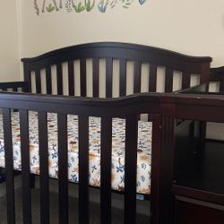 Crib 130 $ And Mattress 60$ 