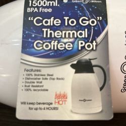 Brand New Thermal Coffee Canteen