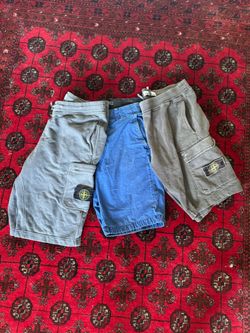 Stone Island Shorts. Lot Of 3