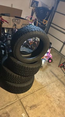 Brand New Tires That We're On My GMC Denali For One Day.
