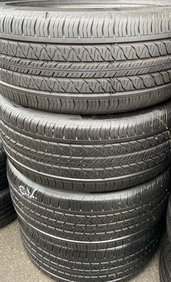 4 Llantas Usadas Continental Procontact 255/45/19 $270 las 4