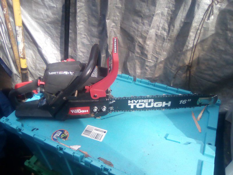 Brand New Never Used Hyper Tough 16-in Gas Powered Chainsaw
