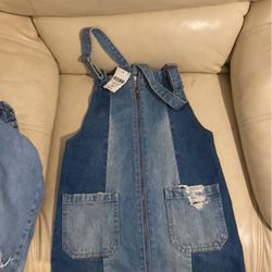 jeans & Jean Overall Dresses