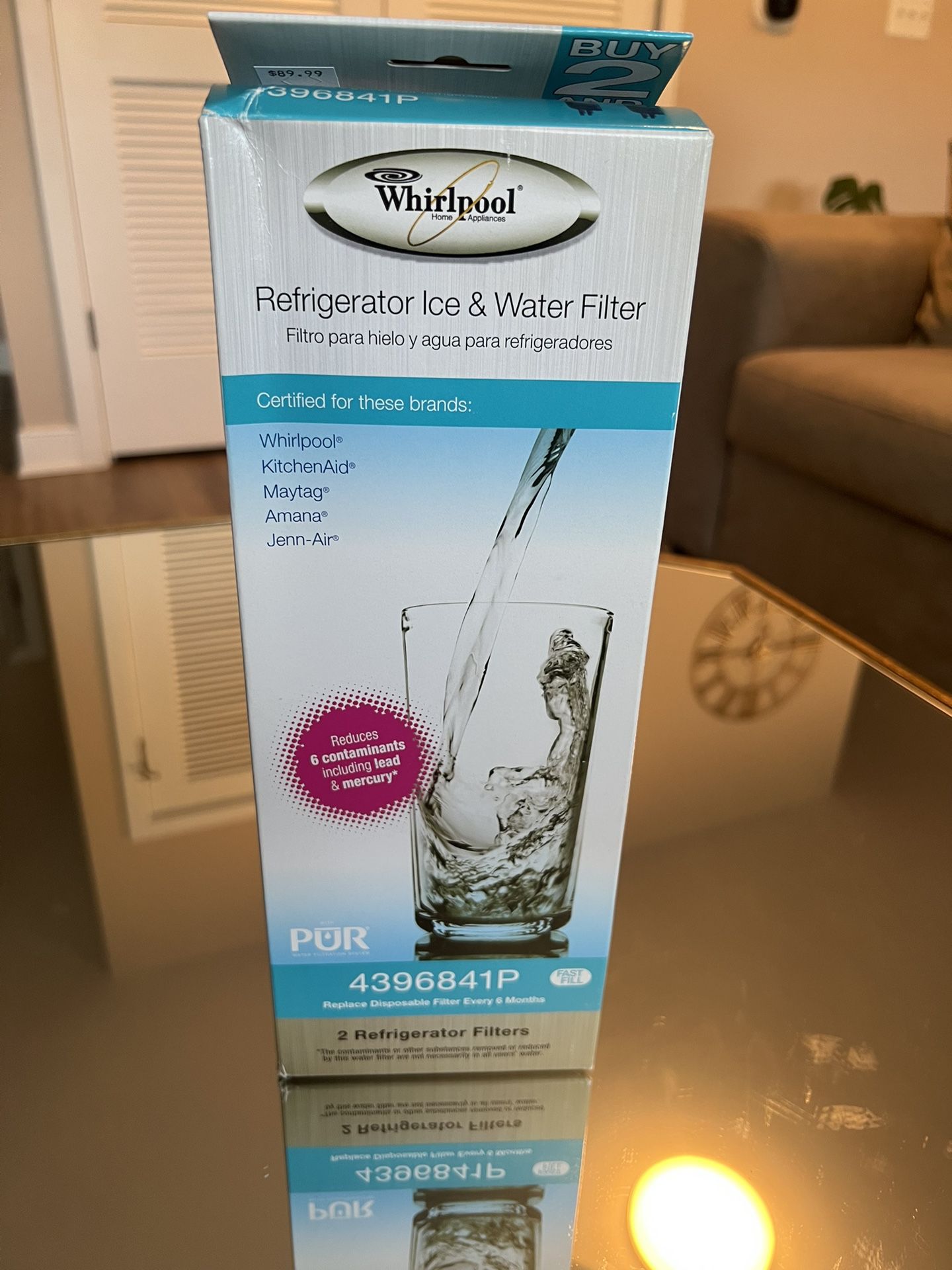 Whirlpool I’ve And Water Filter