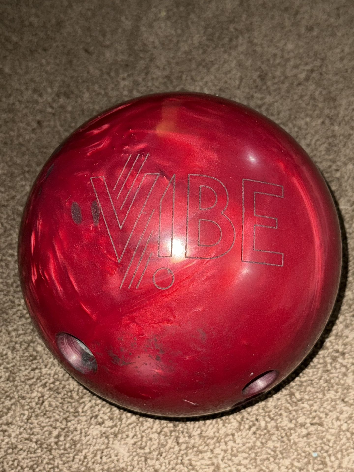 Vibe Hammer USBC (contact info removed)0A Made In USA Bowling Ball 13 Pounds Used Pre Owned VH.