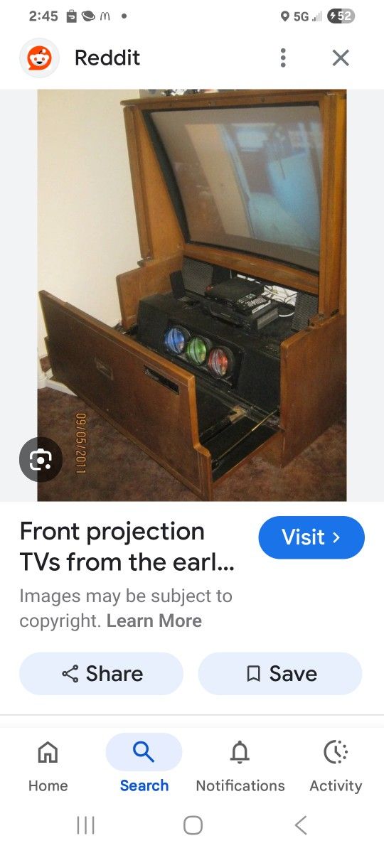 Projection Screen Tv 