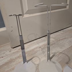  7 VINTAGE Doll Stands 