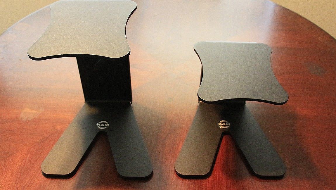 K&M Table Monitor Stands... CHEAP!