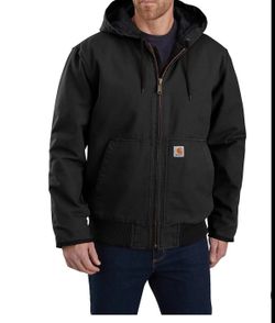 MEN'S INSULATED ACTIVE JAC - LOOSE FIT - WASHED DUCK - 3 WARMEST RATING Size SMALL.