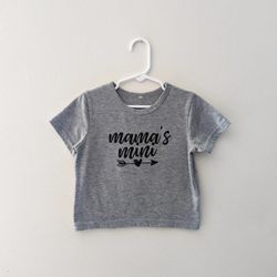 Toddler Girl "Mama's Mini" Shirt 