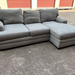 *FREE DELIVERY* Light Gray Ashely Furniture Reversible Sectional 