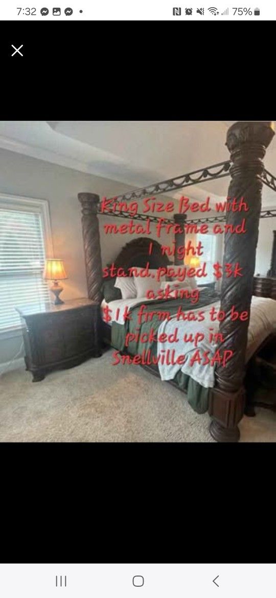King Size Poster Bed