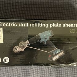 Metal Nibbler For Drill Attachment