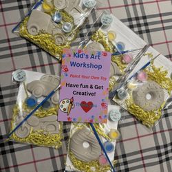 Kids Paint Your Own Toy Kid 🎨DIY Set