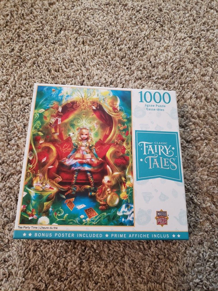 Tea Party Time Fairy Tales Puzzle 