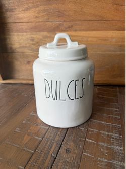 Rae Dunn Spanish Dulces (Candy) canister