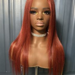 WIG 100% HUMAN HAIR 24”