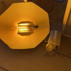 2 1000 Watt Hydrofarm Grow Lights With Ballasts